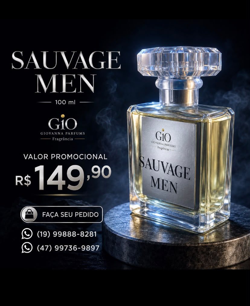 Perfume Sauvage Men, 100 ml, da Gio Giovanna Parfums